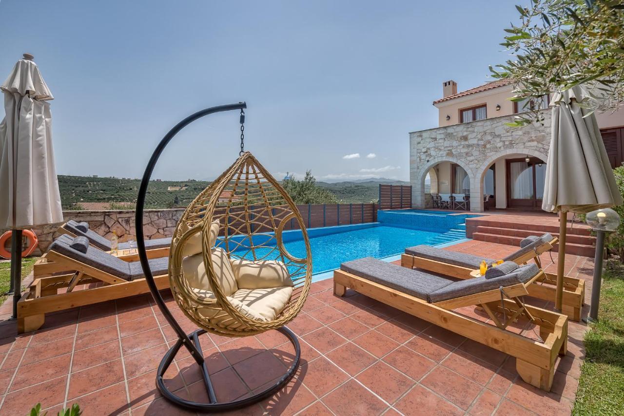 Villa Katerina With Eco Heated Pool Spilia  Екстер'єр фото