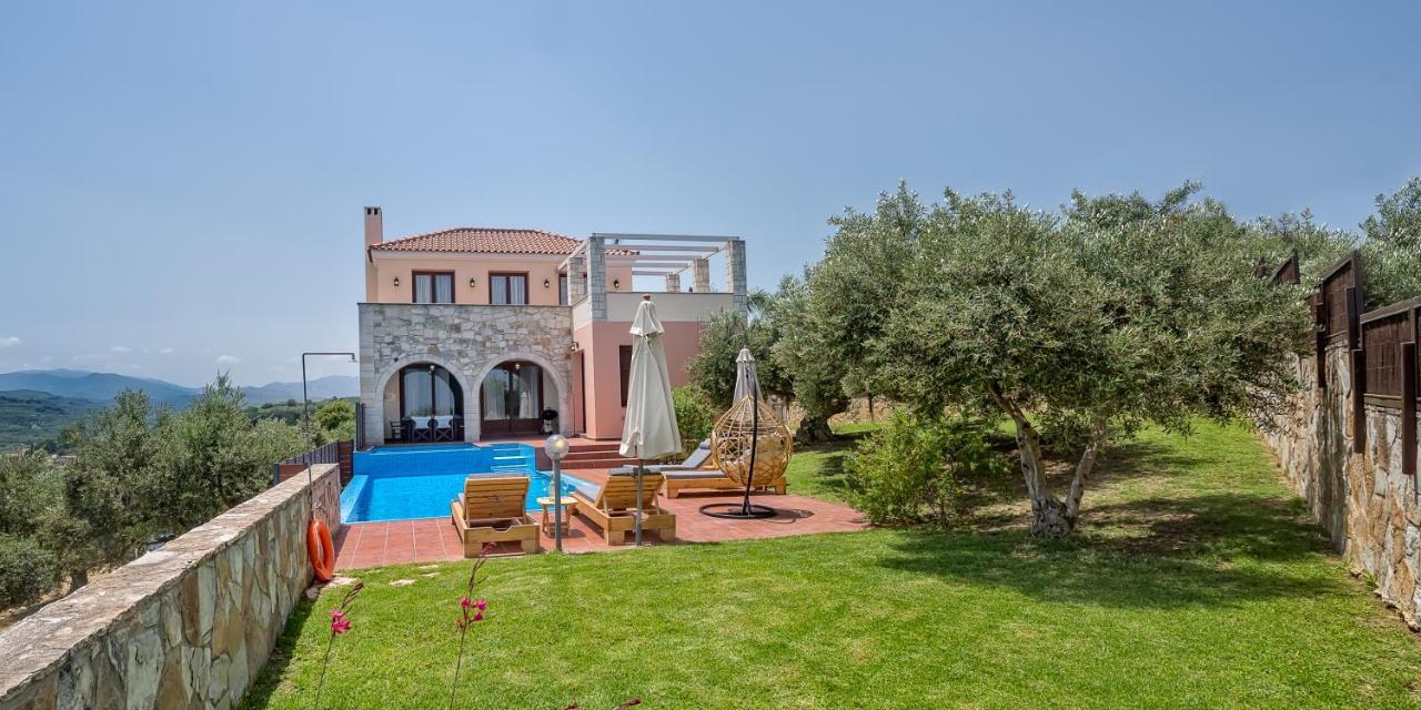 Villa Katerina With Eco Heated Pool Spilia  Екстер'єр фото